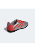 CHUTEIRA ADIDAS ARTILHEIRA V TF JR SOCIETY INFANTIL - Prata/vermelho