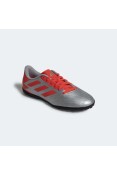 CHUTEIRA ADIDAS ARTILHEIRA V TF JR SOCIETY INFANTIL - Prata/vermelho