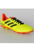 CHUTEIRA ADIDAS CAMPO PREDATOR 18.4 FXG INFANTIL - Amarelo/preto
