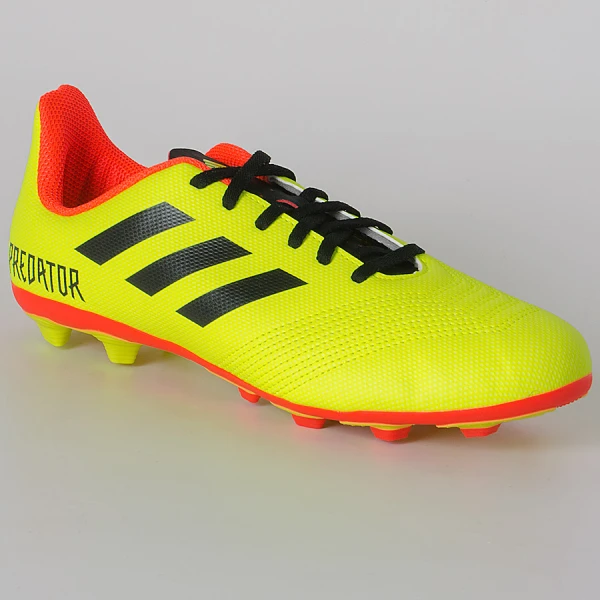 CHUTEIRA ADIDAS CAMPO PREDATOR 18.4 FXG INFANTIL - Amarelo/preto