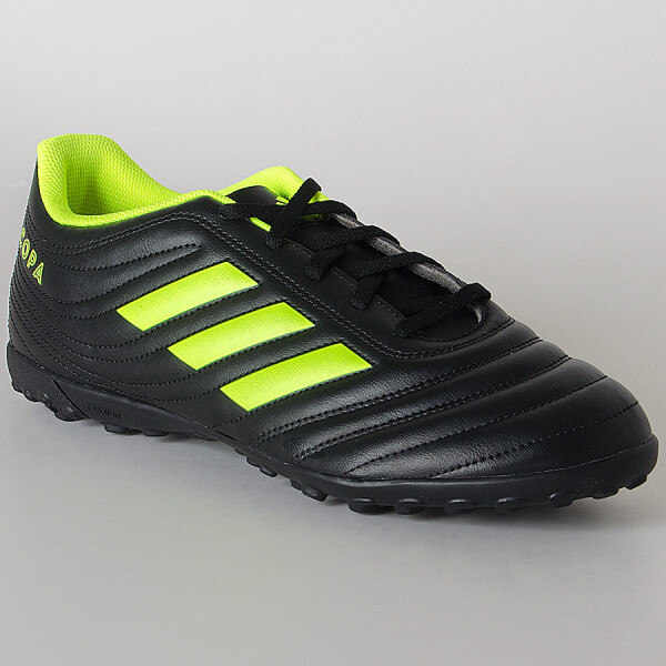 CHUTEIRA ADIDAS COPA 19.4 TF - Preto/amarelo