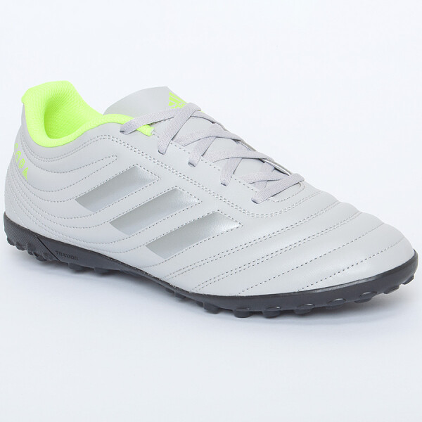 CHUTEIRA ADIDAS COPA 20.4 TF - Cinza/amarelo