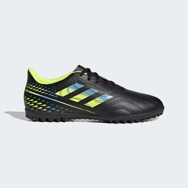 CHUTEIRA ADIDAS COPA SENSE.4 TF SOCIETY - Preto/amarelo
