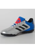 CHUTEIRA ADIDAS COPA TANGO 18.4 TF - Prata/azul CHUTEIRA ADIDAS COPA TANGO 18.4 TF - Prata/azul