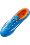CHUTEIRA ADIDAS F5 TRX TF MASCULINA - Azul/branco CHUTEIRA ADIDAS F5 TRX TF MASCULINA - Azul/branco