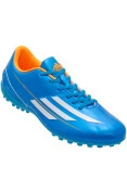 CHUTEIRA ADIDAS F5 TRX TF MASCULINA - Azul/branco CHUTEIRA ADIDAS F5 TRX TF MASCULINA - Azul/branco