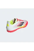 CHUTEIRA ADIDAS F50 CLUB SOCIETY - Branco/vermelho