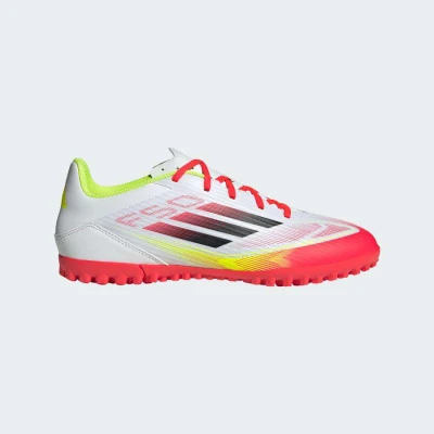 CHUTEIRA ADIDAS F50 CLUB SOCIETY - Branco/vermelho