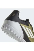 CHUTEIRA ADIDAS F50 CLUB TF MESSI SOCIETY - Dourado/preto