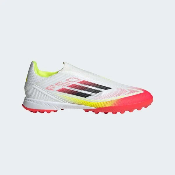 CHUTEIRA ADIDAS F50 LEAGUE LL TF - Branco/vermelho