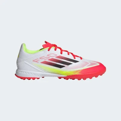 CHUTEIRA ADIDAS F50 LEAGUE SOCIETY - Branco/vermelho