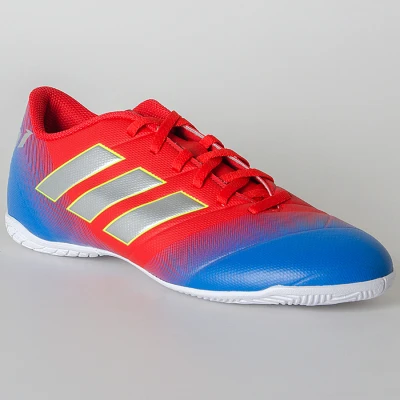 CHUTEIRA ADIDAS FUTSAL NEMEZIZ MESSI TANGO 18.4 IN - Vermelho/azul