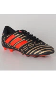 CHUTEIRA ADIDAS NEMEZIZ MESSI 17.4 FXG INFANTIL - Preto/dourado