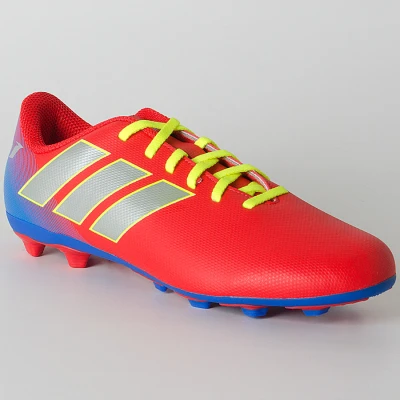 CHUTEIRA ADIDAS NEMEZIZ MESSI TANGO 18.4 FXG INFANTIL - Vermelho/azul