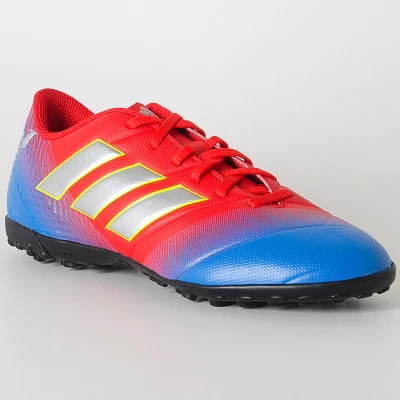 CHUTEIRA ADIDAS NEMEZIZ MESSI TANGO 18.4 TF - Vermelho/azul