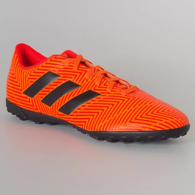 CHUTEIRA ADIDAS NEMEZIZ TANGO 18.4 TF - Laranja/preto