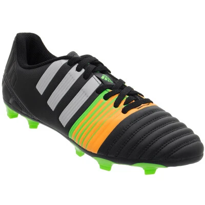 CHUTEIRA ADIDAS NITROCHARGE 4 FG INFANTIL - Preto/verde
