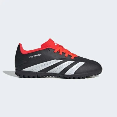 CHUTEIRA ADIDAS PREDATOR CLUB SOCIETY INFANTIL - Preto/branco