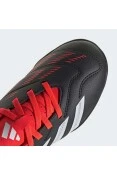 CHUTEIRA ADIDAS PREDATOR CLUB SOCIETY INFANTIL - Preto/branco