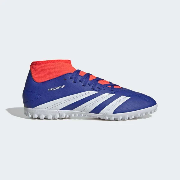 CHUTEIRA ADIDAS PREDATOR CLUB SOCIETY MASCULINA - Azul/branco