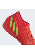 CHUTEIRA ADIDAS PREDATOR EDGE.4 S TF SOCIETY - Vermelho/verde CHUTEIRA ADIDAS PREDATOR EDGE.4 S TF SOCIETY - Vermelho/verde