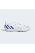 CHUTEIRA ADIDAS PREDATOR EDGE.4 TF SOCIETY - Branco/azul