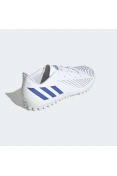 CHUTEIRA ADIDAS PREDATOR EDGE.4 TF SOCIETY - Branco/azul CHUTEIRA ADIDAS PREDATOR EDGE.4 TF SOCIETY - Branco/azul