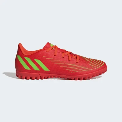CHUTEIRA ADIDAS PREDATOR EDGE.4 TF SOCIETY - Laranja/verde CHUTEIRA ADIDAS PREDATOR EDGE.4 TF SOCIETY - Laranja/verde