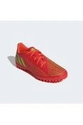 CHUTEIRA ADIDAS PREDATOR EDGE.4 TF SOCIETY - Laranja/verde