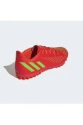 CHUTEIRA ADIDAS PREDATOR EDGE.4 TF SOCIETY - Laranja/verde