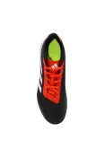 CHUTEIRA ADIDAS PREDATOR ESSENTIALS 24.5 TF INFANTIL - Preto/laranja