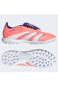 CHUTEIRA ADIDAS PREDATOR LEAGUE SOCIETY - Laranja/branco