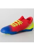 CHUTEIRA ADIDAS SOCIETY NEMEZIZ MESSI 18.3 TF INFANTIL - Vermelho/azul