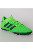 CHUTEIRA ADIDAS SOCIETY NEMEZIZ MESSI TANGO 18.3 TF - Verde/preto