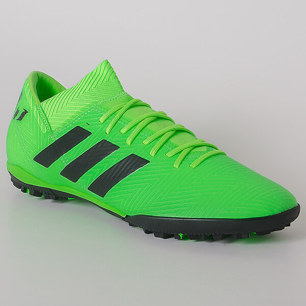 CHUTEIRA ADIDAS SOCIETY NEMEZIZ MESSI TANGO 18.3 TF - Verde/preto