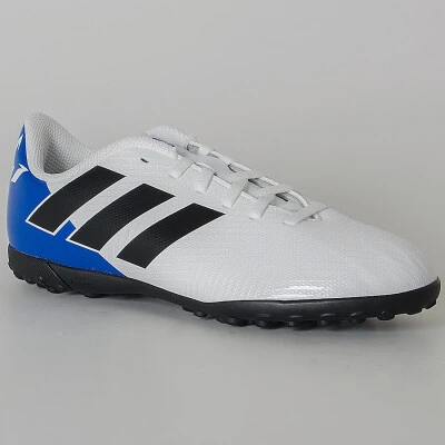 CHUTEIRA ADIDAS SOCIETY NEMEZIZ MESSI TANGO 18.4 TF INFANTIL - Branco/azul