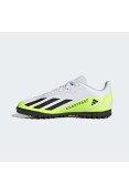 CHUTEIRA ADIDAS X CRAZYFAST.4 TF SOCIETY INFANTIL - Branco/verde