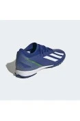 CHUTEIRA ADIDAS X CRAZYFAST BRASIL.3 TF SOCIETY - Azul/branco