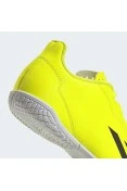 CHUTEIRA ADIDAS X CRAZYFAST CLUB FUTSAL INFANTIL - Amarelo/preto