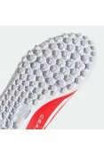 CHUTEIRA ADIDAS X CRAZYFAST CLUB SOCIETY INFANTIL - Laranja/branco