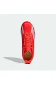 CHUTEIRA ADIDAS X CRAZYFAST CLUB SOCIETY INFANTIL - Laranja/branco