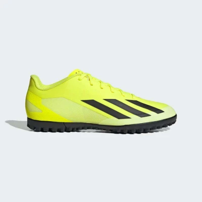 CHUTEIRA ADIDAS X CRAZYFAST CLUB SOCIETY MASCULINA - Amarelo/preto