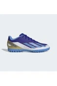 CHUTEIRA ADIDAS X CRAZYFAST CLUB TF SOCIETY MESSI - Azul/dourado
