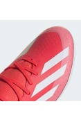 CHUTEIRA ADIDAS X CRAZYFAST LEAGUE TF SOCIETY - Laranja/branco