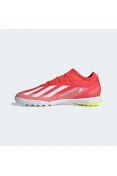 CHUTEIRA ADIDAS X CRAZYFAST LEAGUE TF SOCIETY - Laranja/branco