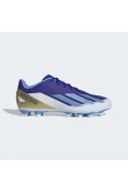 CHUTEIRA ADIDAS X CRAZYFAST MESSI CLUB FLEXIBLE CAMPO MASCULINO - Azul/dourado