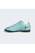 CHUTEIRA ADIDAS X SPEEDPORTAL.4 TF JR SOCIETY INFANTIL - Azul celeste/verde CHUTEIRA ADIDAS X SPEEDPORTAL.4 TF JR SOCIETY INFANTIL - Azul celeste/verde