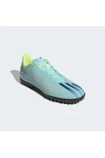 CHUTEIRA ADIDAS X SPEEDPORTAL.4 TF SOCIETY - Azul celeste/verde CHUTEIRA ADIDAS X SPEEDPORTAL.4 TF SOCIETY - Azul celeste/verde