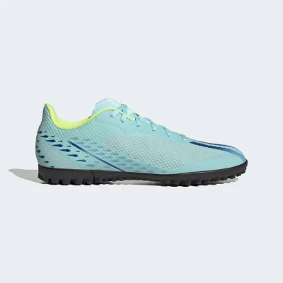 CHUTEIRA ADIDAS X SPEEDPORTAL.4 TF SOCIETY - Azul celeste/verde CHUTEIRA ADIDAS X SPEEDPORTAL.4 TF SOCIETY - Azul celeste/verde