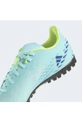 CHUTEIRA ADIDAS X SPEEDPORTAL.4 TF SOCIETY - Azul celeste/verde CHUTEIRA ADIDAS X SPEEDPORTAL.4 TF SOCIETY - Azul celeste/verde